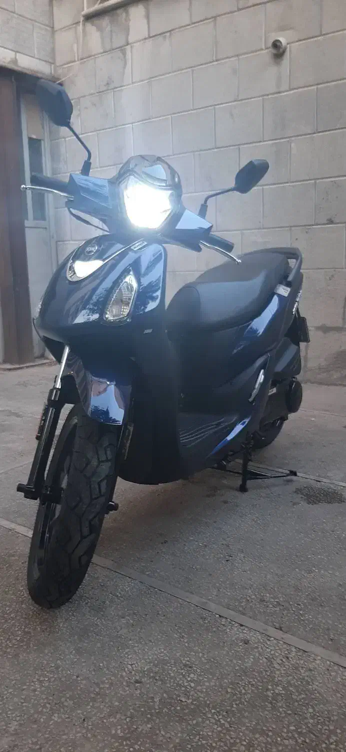 گلگسی sf180 آبی نفتی متالیک مدل ۱۴۰۲ خشک|موتورسیکلت|تهران, اختیاریه|دیوار