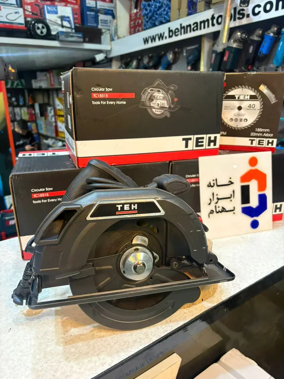 اره گرد بر (دیسکی) ۱۸۰ TEH گارانتی دار|ابزارآلات|اصفهان, کساره|دیوار