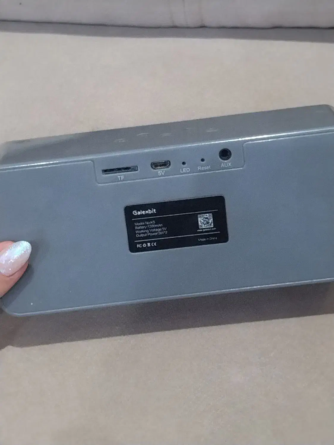 اسپیکرGalexbit|پخش‌کننده همراه|هشتگرد, شهرک بعثت|دیوار