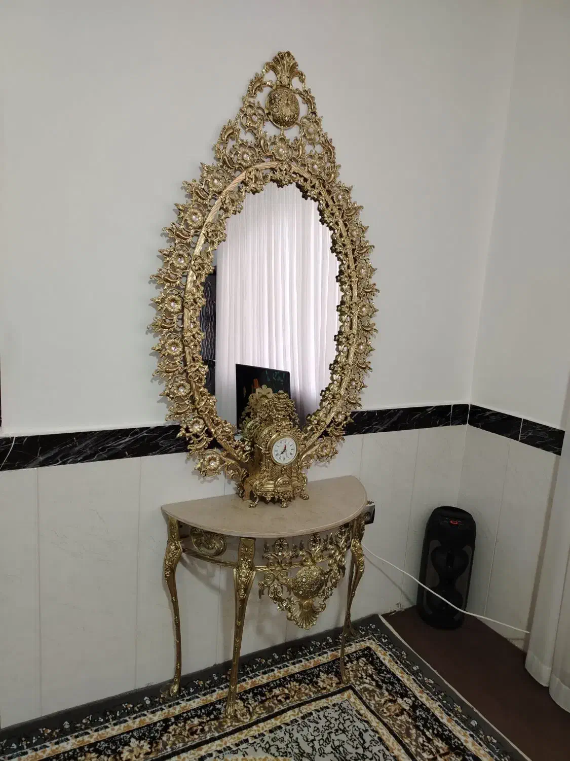 آینه کنسول نو طرح برنز|بوفه، ویترین، کنسول|سنندج, |دیوار