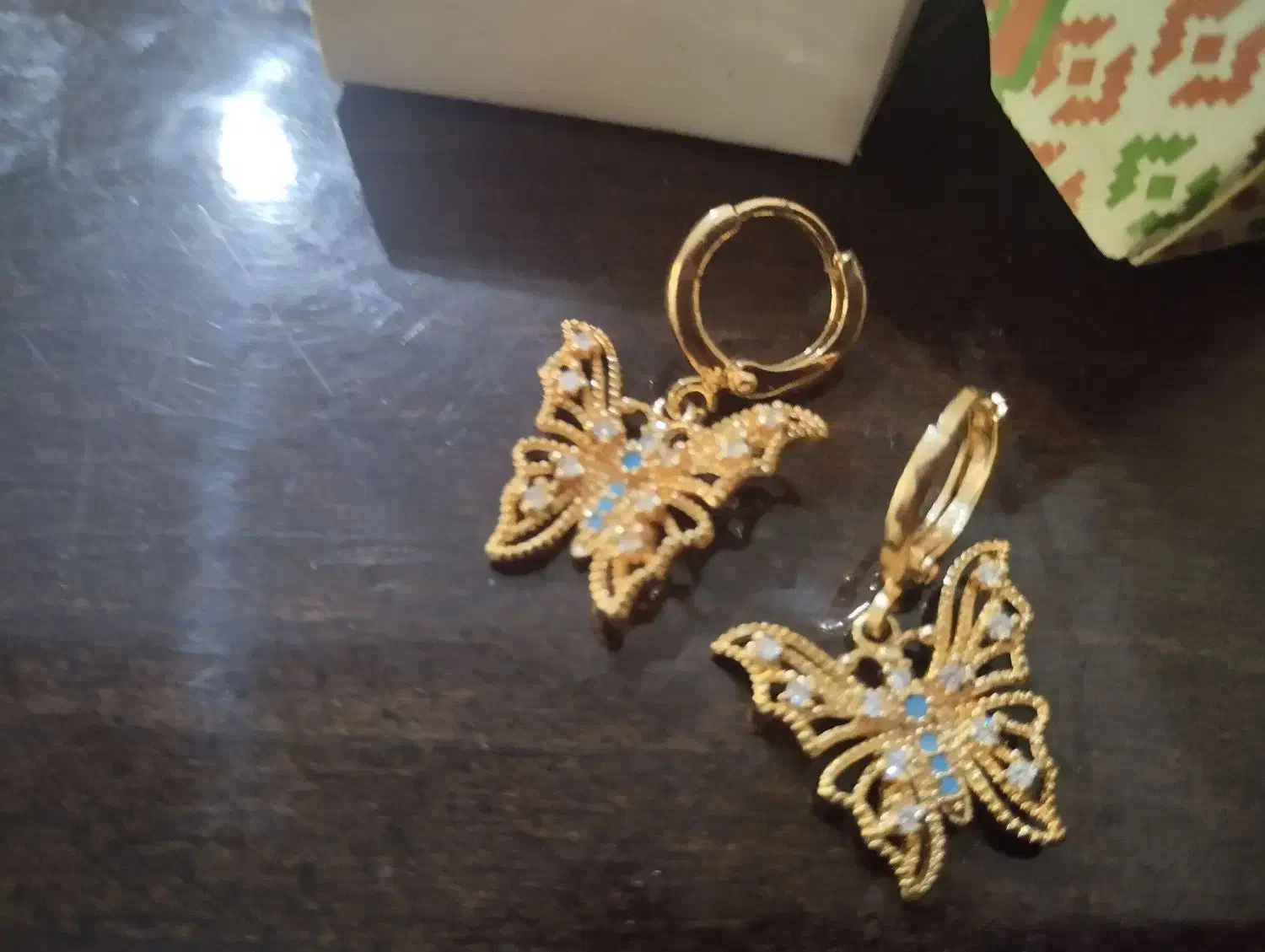 گوشواره پروانه. نو ژوپینگ|بدلیجات|کرمانشاه, |دیوار