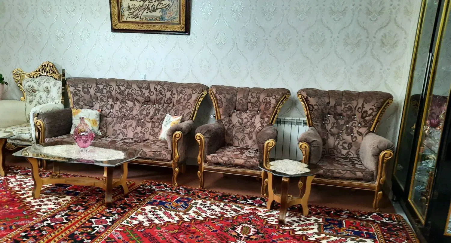 مبل ۷ نفره راحتی با پارچه ترکیه|مبلمان خانگی و میز عسلی|تبریز, |دیوار