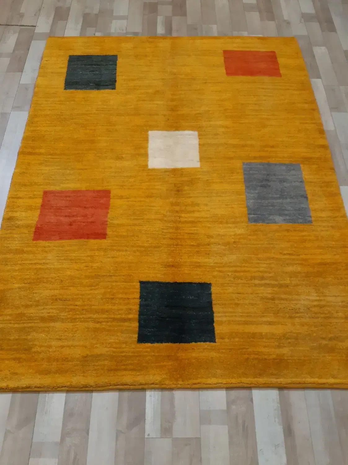 قالیچه سه متری دو پود قشقایی شیراز رنگ طبیعی|گلیم، جاجیم، گبه|تهران, حر|دیوار