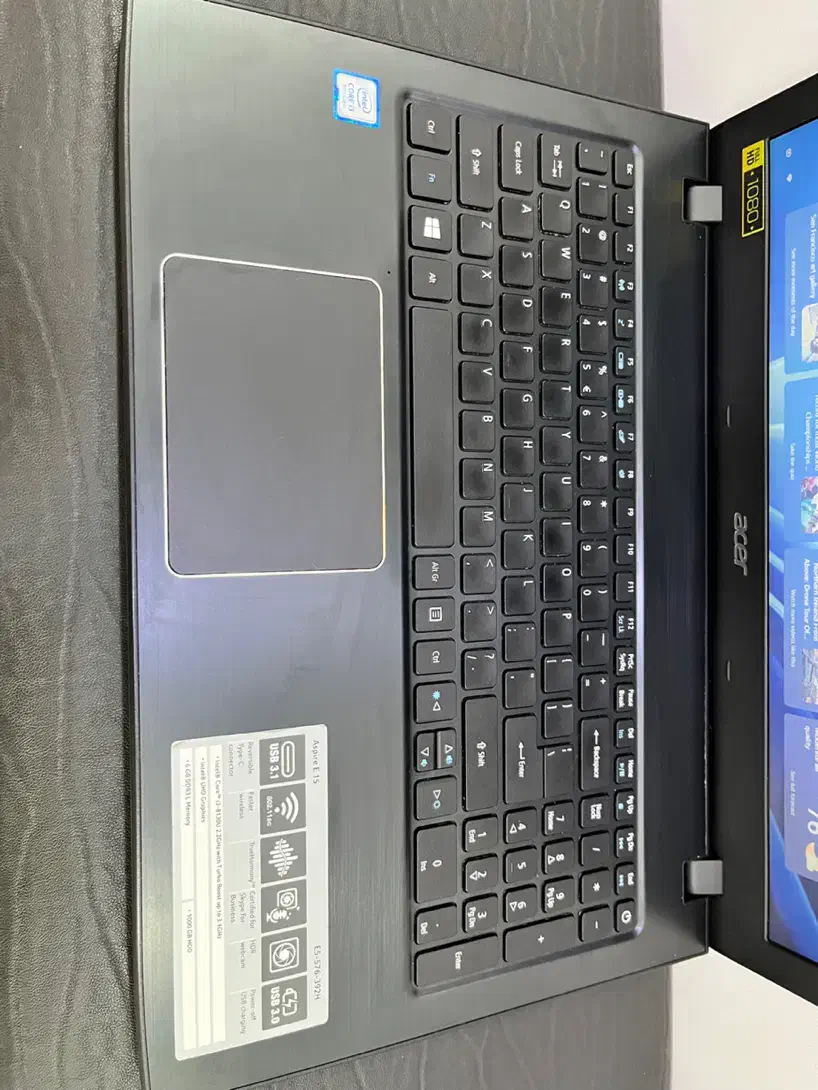 لپ‌تاپ نسل 8 Acer E5-576-392H i3|رایانه همراه|تهران, هفت حوض|دیوار