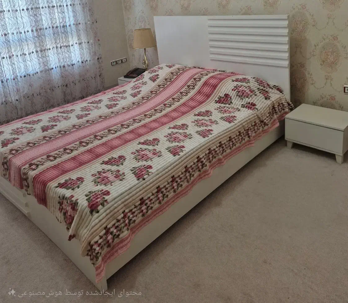 تخت دونفره سالم|تخت و سرویس خواب|قائن, |دیوار