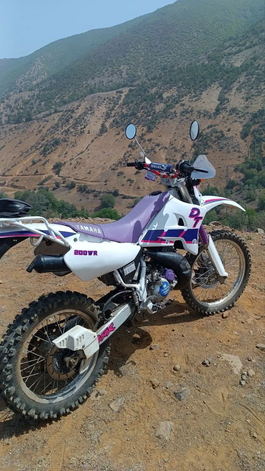 DT200 wr 200 yz crm kdx|موتورسیکلت|فشاپویه, |دیوار