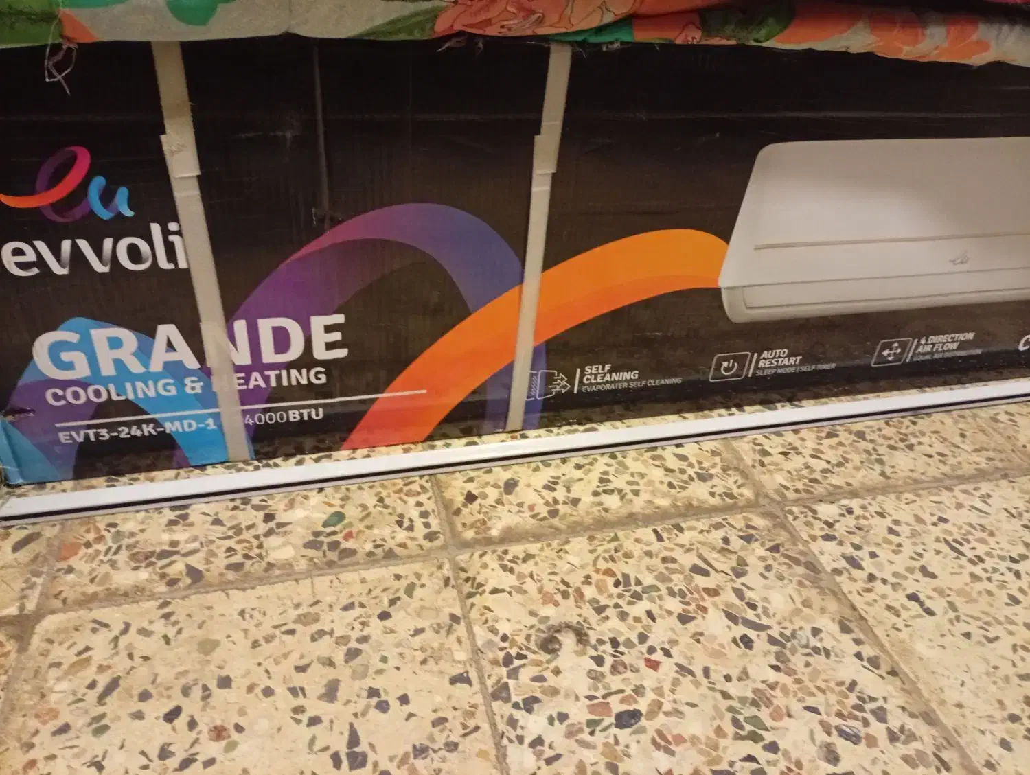 پنل کولر گازی ایوولی 24000|کولر گازی و فن‌کوئل|خرم‌آباد, |دیوار