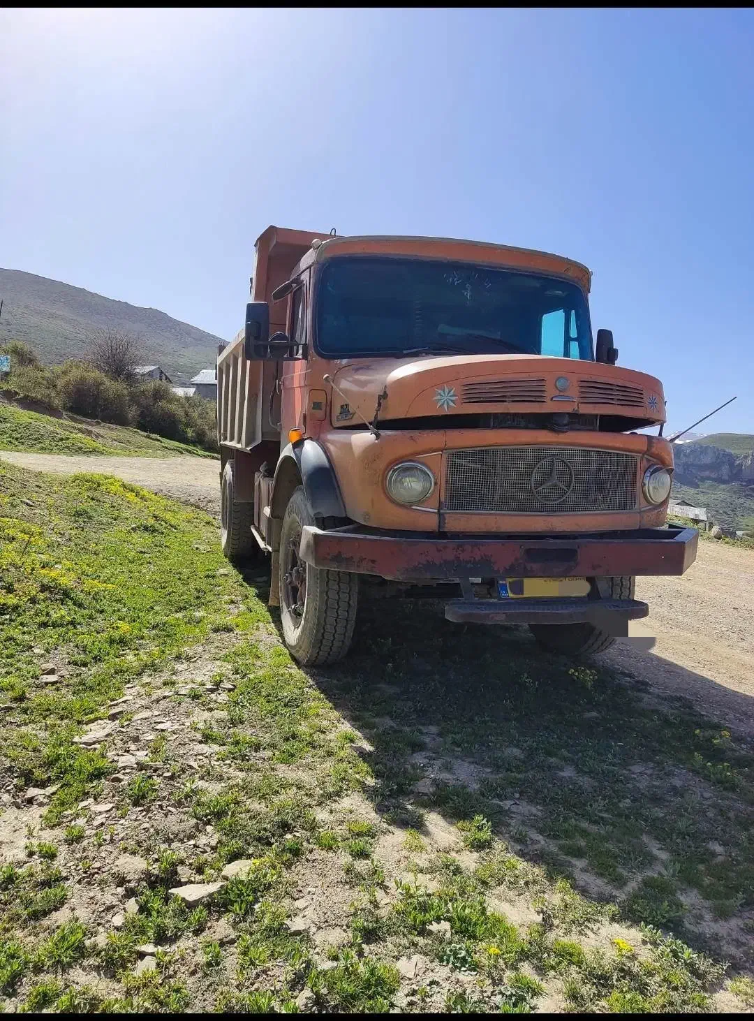 بنز تک کمپرسی مدل 62|خودرو سنگین|گلوگاه بابل (گلیا), |دیوار