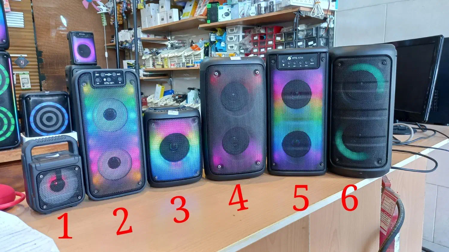 اسپیکر شارژی برقی بلوتوثی نقد اقساط|پخشکننده همراه|پیشوا, |دیوار