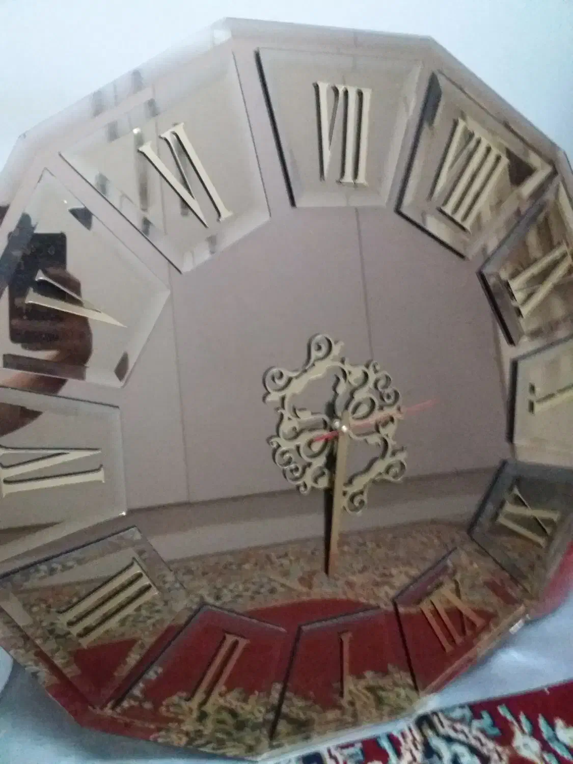 ساعت آینه ای|ساعت دیواری و تزئینی|فردیس, فردیس|دیوار