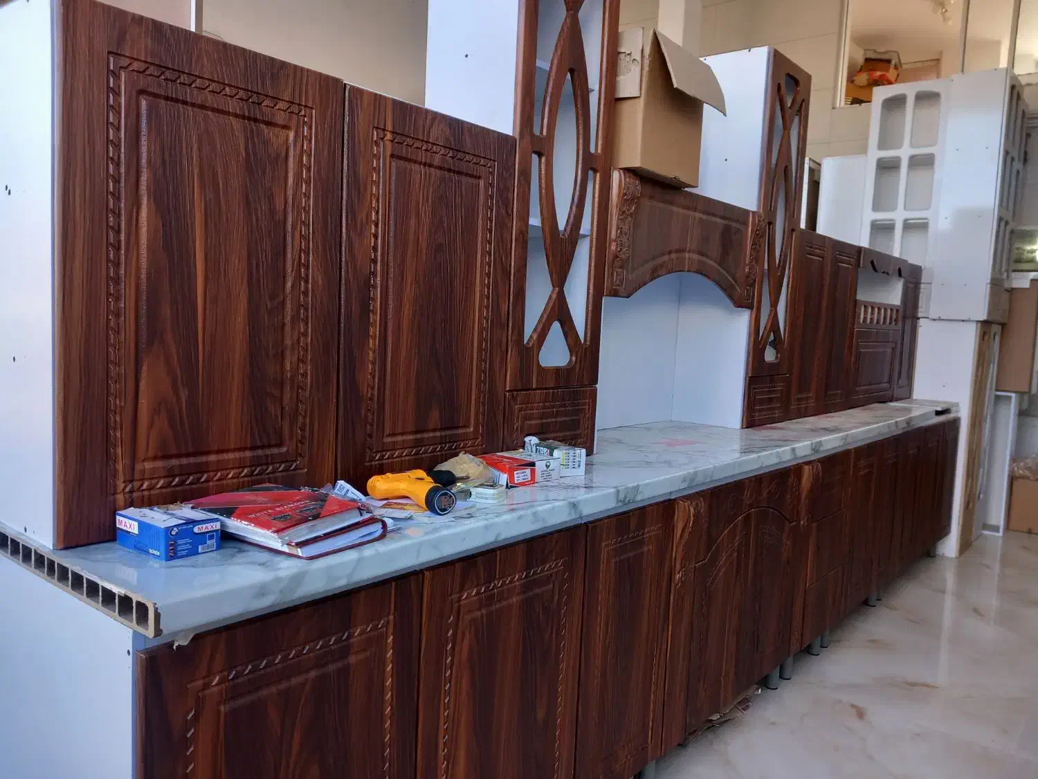 کابینت همه جوره تکمیل قیمت مناسب|مصالح و تجهیزات ساختمان|ساری, |دیوار