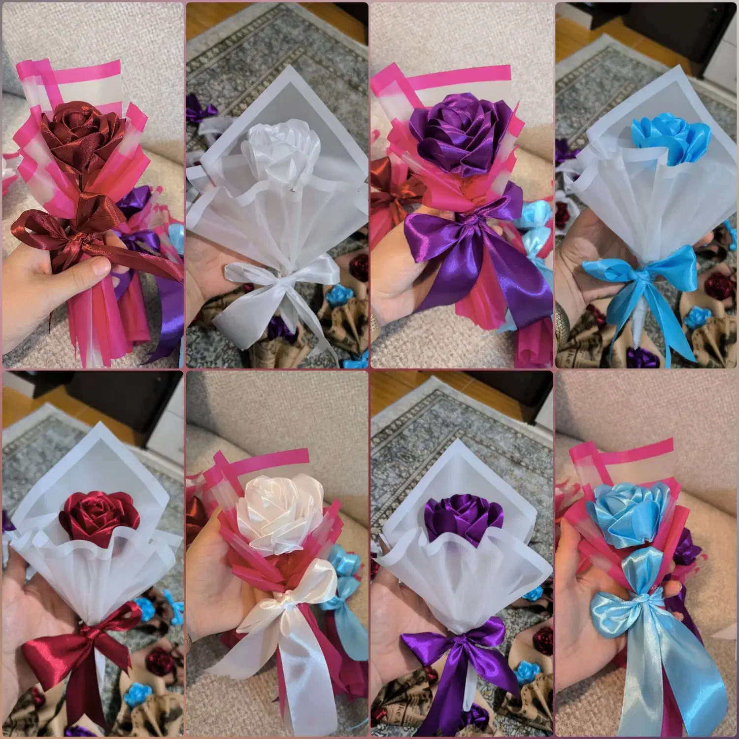 گل روبانی|گل مصنوعی|کرمانشاه, |دیوار