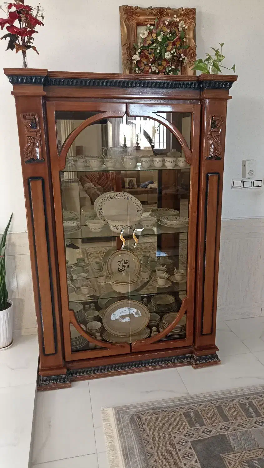 بوفه|بوفه، ویترین، کنسول|باخزر, |دیوار