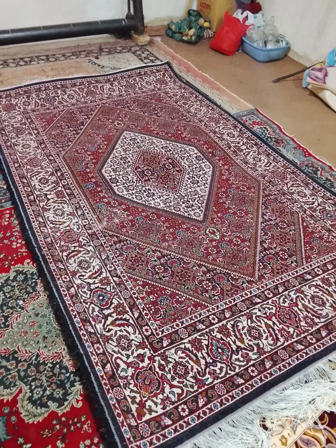 فرش قالیچه دستبافت|فرش|ایجرود, |دیوار