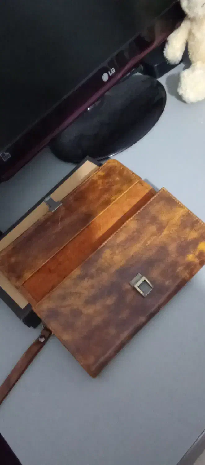 کیف پول و جا کارتی و گوشی چرم اصل فابریک|کیف، کفش، کمربند|فردیس, منظریه|دیوار