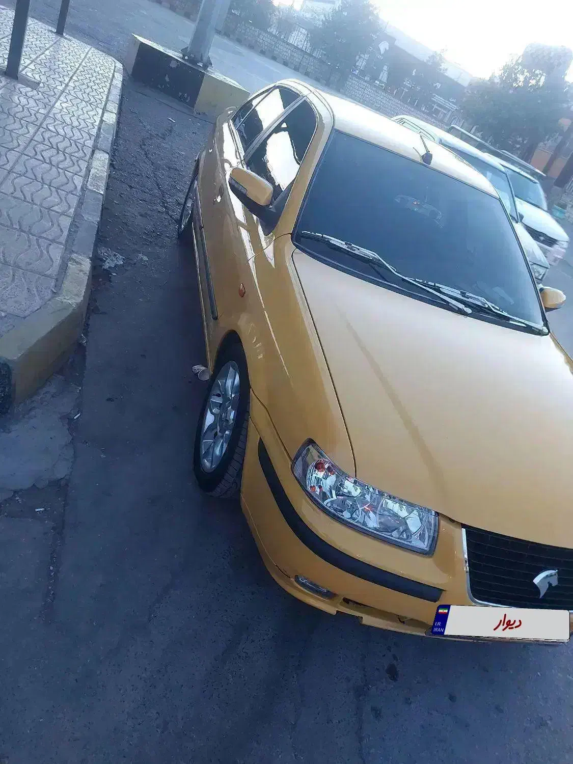 تاکسی سمند ef7برون شهری پلاک ع|خودرو سواری و وانت|کرمانشاه, |دیوار