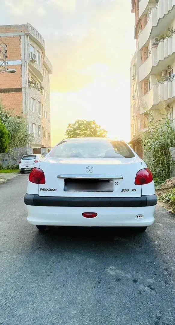پژو 206 SD V8، مدل ۱۳۹۲|خودرو سواری و وانت|ساری, |دیوار