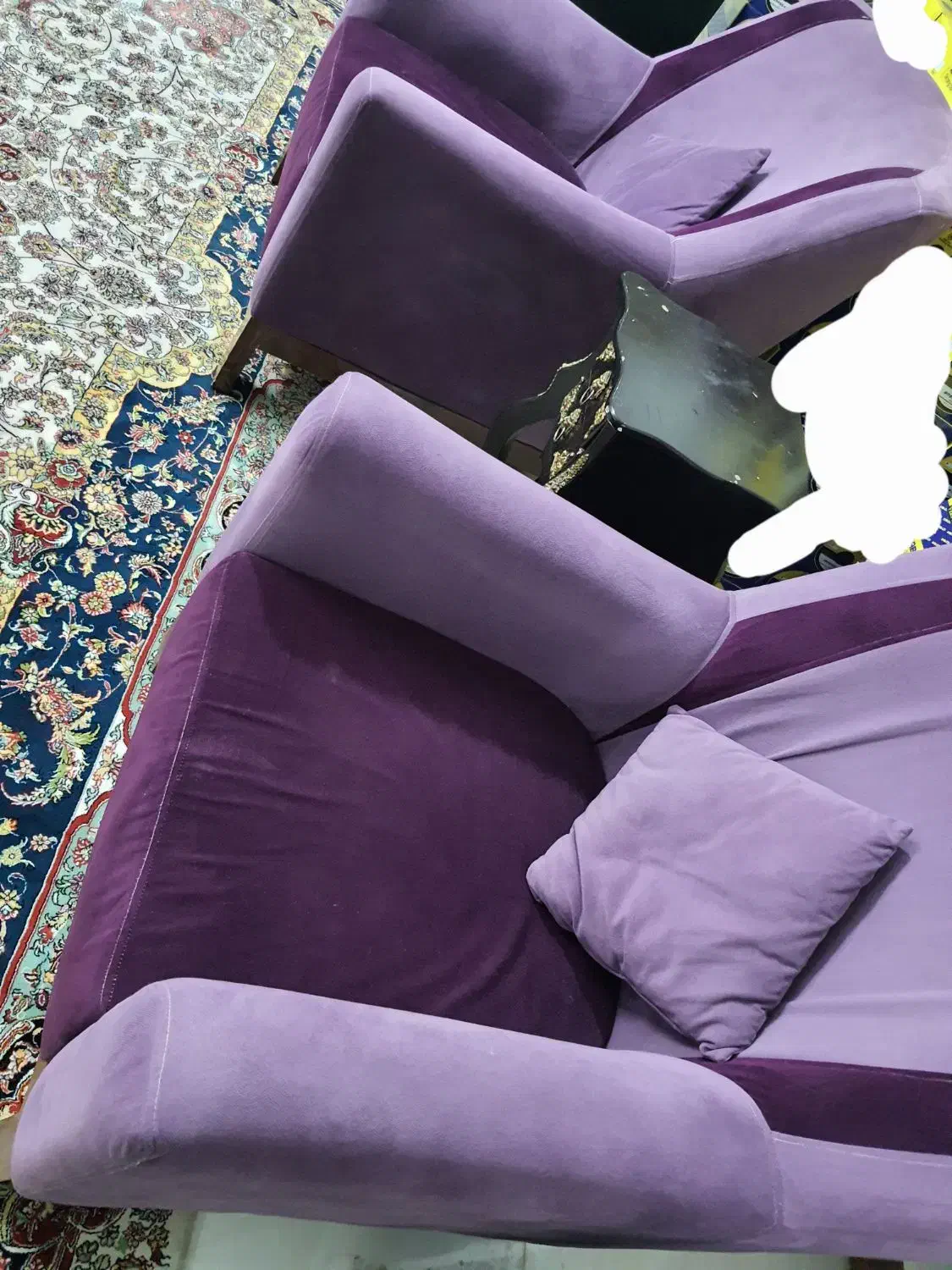 دو عدد مبل یک نفره تمیز|مبلمان خانگی و میز عسلی|قم, بوستان جوان|دیوار