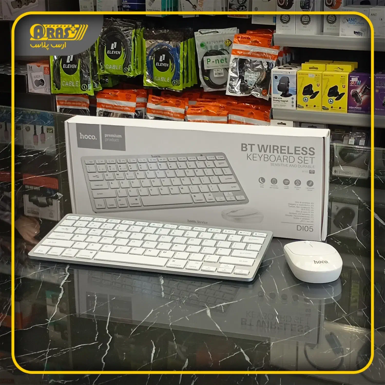 hoco کیبورد بلوتوث|قطعات و لوازم جانبی رایانه|مشهد, سراب|دیوار