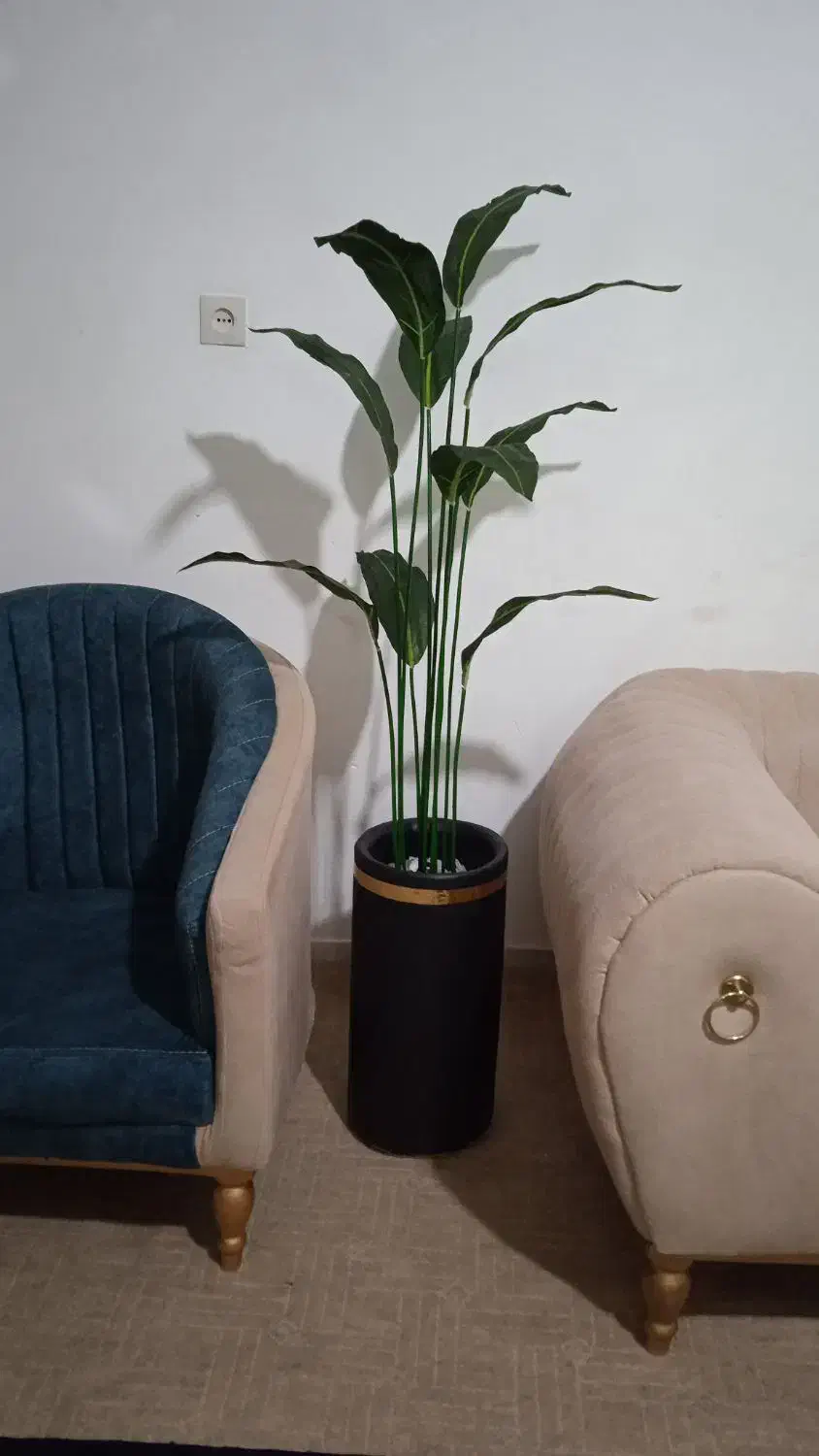 درختچه مصنوعی بزرگ|گل مصنوعی|خرم‌آباد, |دیوار