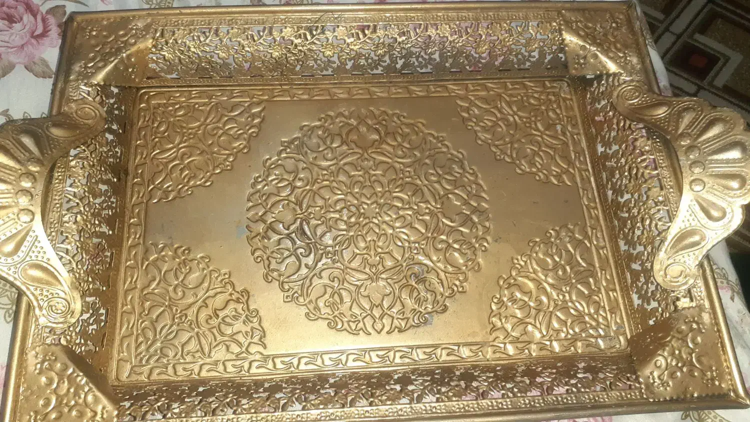 سینی پذیرایی|ظروف سرو و پذیرایی|قم, مجیدیه|دیوار