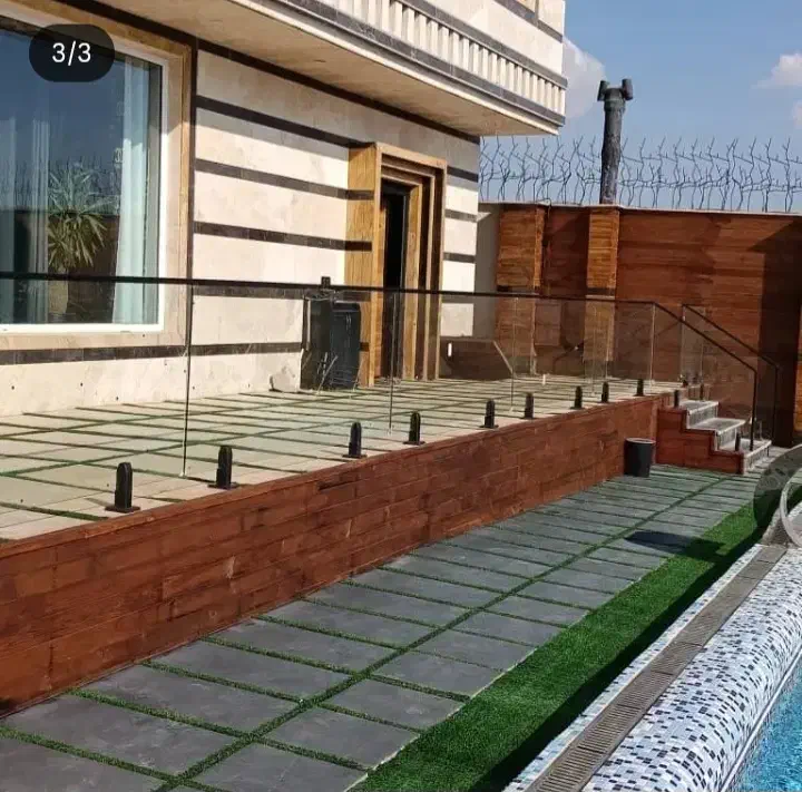 نرده شیشه ای درب اتوماتیک جام بالکنی کابین دوش|خدمات پیشه و مهارت|دماوند, گیلاوند|دیوار