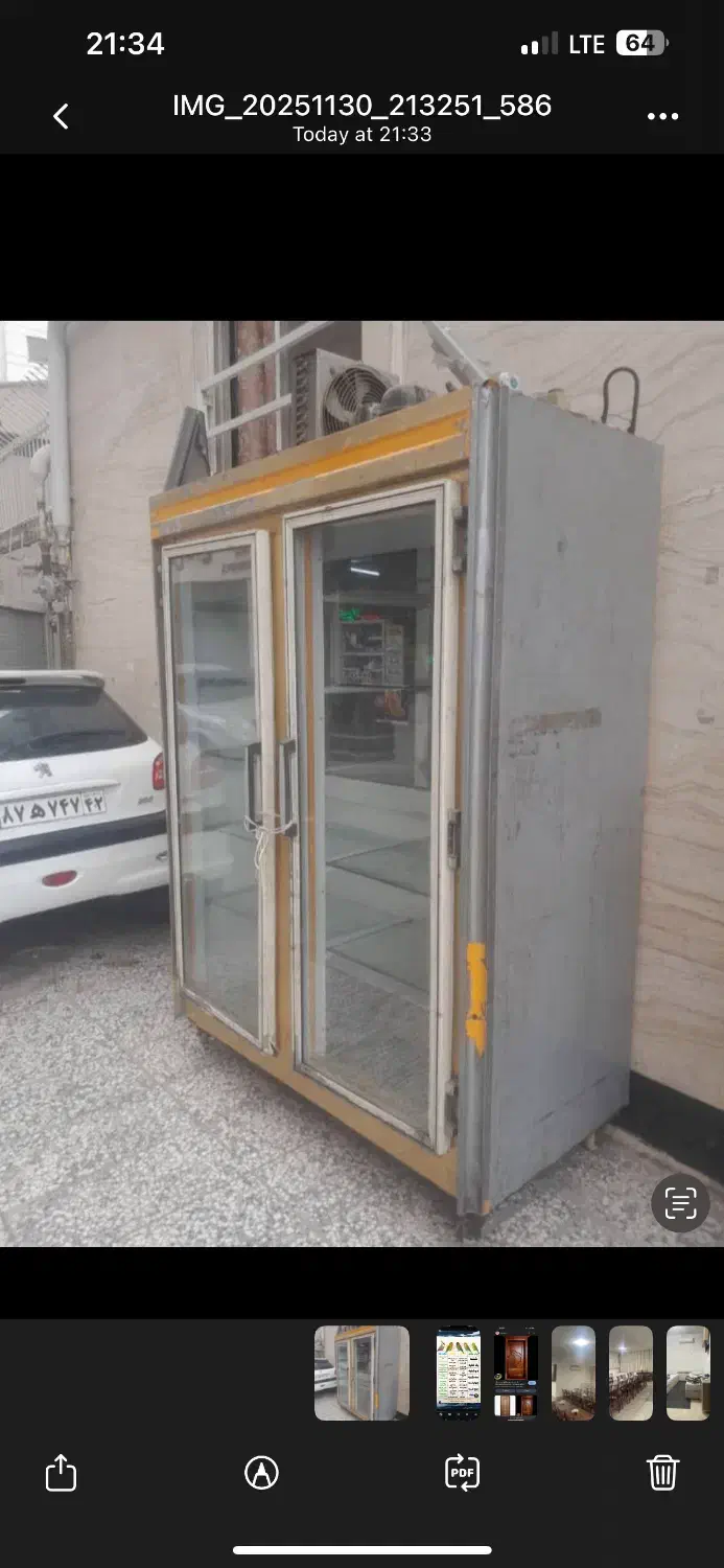 یخچال دودرب ویترینی|فروشگاه و مغازه|مشهد, آیت الله خامنه‌ای|دیوار