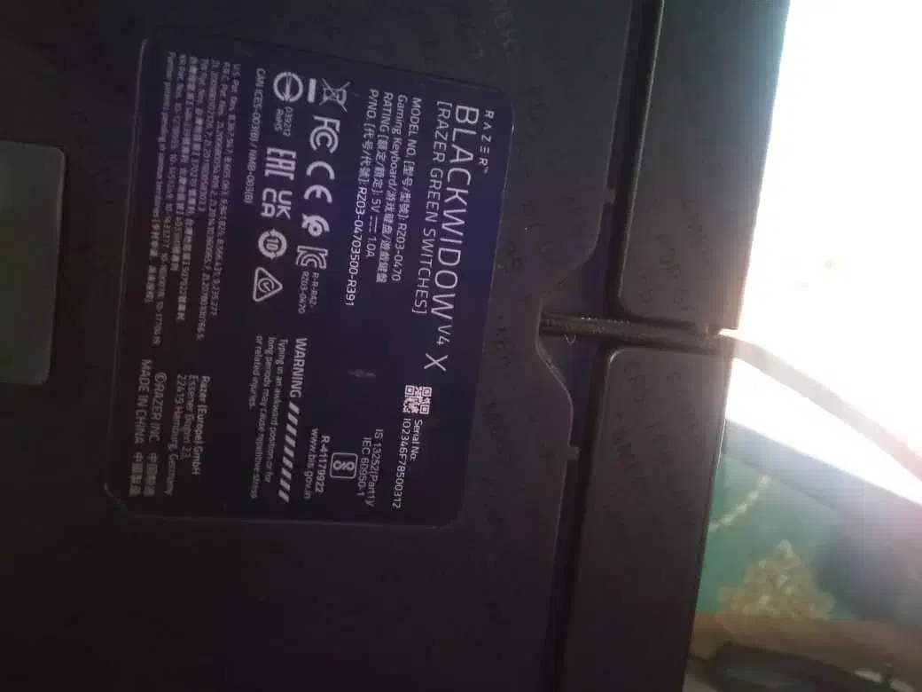 کیبورد گیمینگ ریزر RAZER فول مکانیکال V4|قطعات و لوازم جانبی رایانه|تهران, استاد معین|دیوار