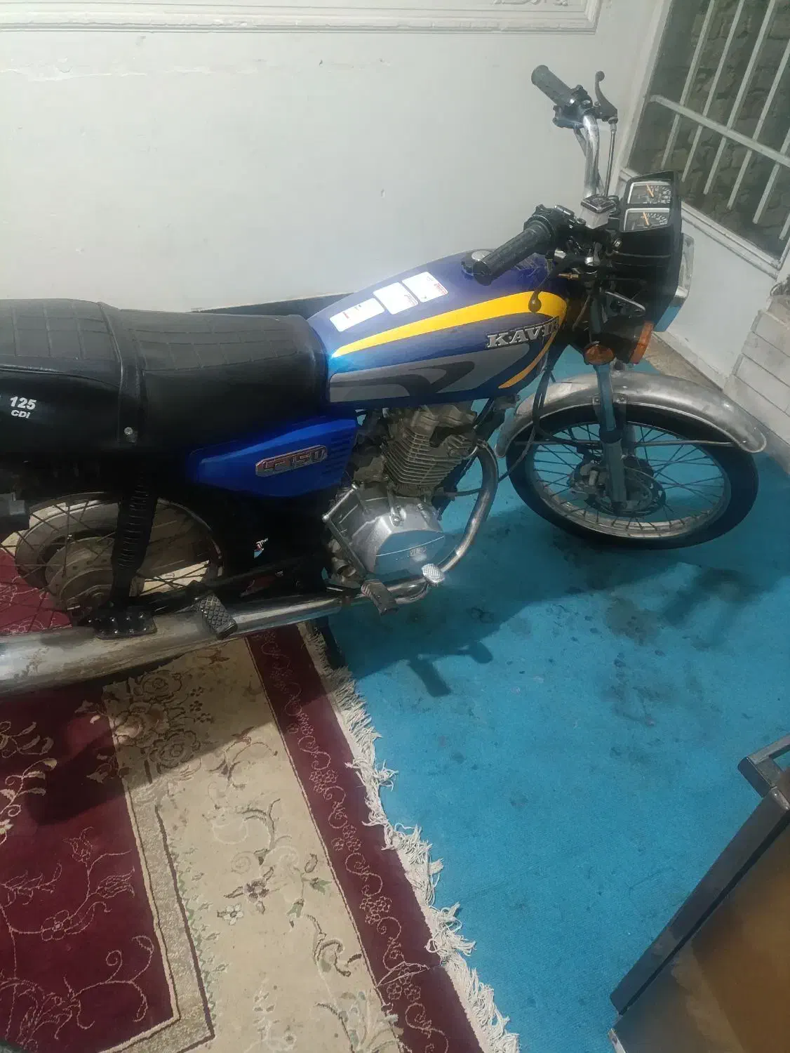 سلام  موتور مزایده میباشد 5نده|موتورسیکلت|شاهین‌شهر, عطار|دیوار