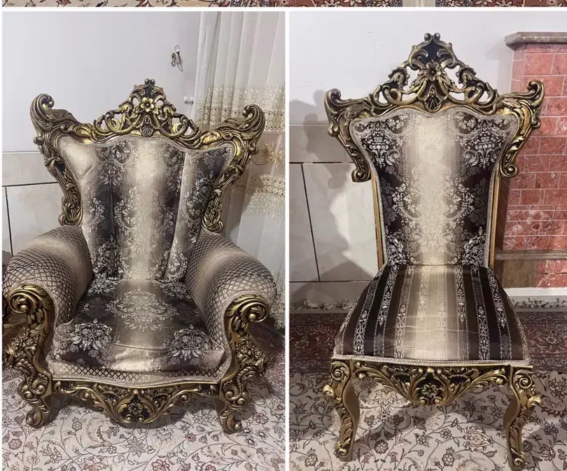 مبل سلطنتی|مبلمان خانگی و میز عسلی|مرودشت, شهرک مهدیه|دیوار