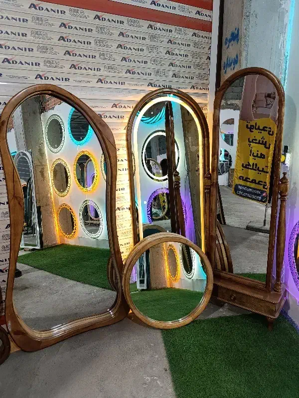 آینه های قدی چوبی کشودار و طبقه دار|آینه|ارومیه, |دیوار