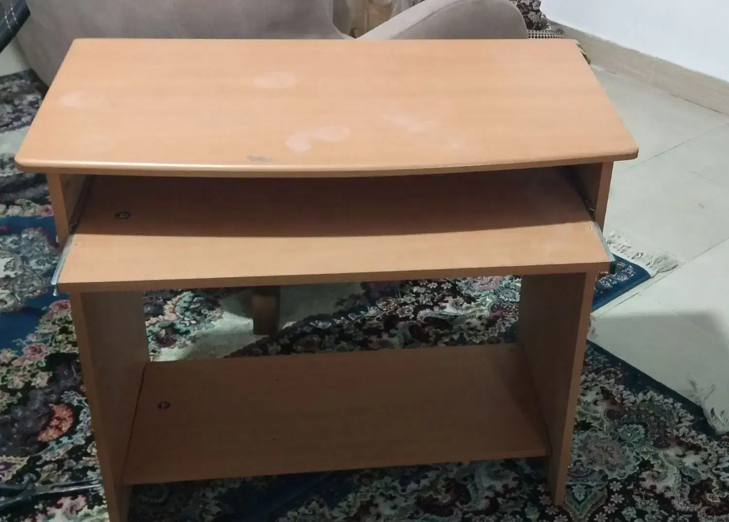 تخت کودک ومیز کامپیوتر|تخت و سرویس خواب|پاکدشت, پاکدشت (مامازند)|دیوار