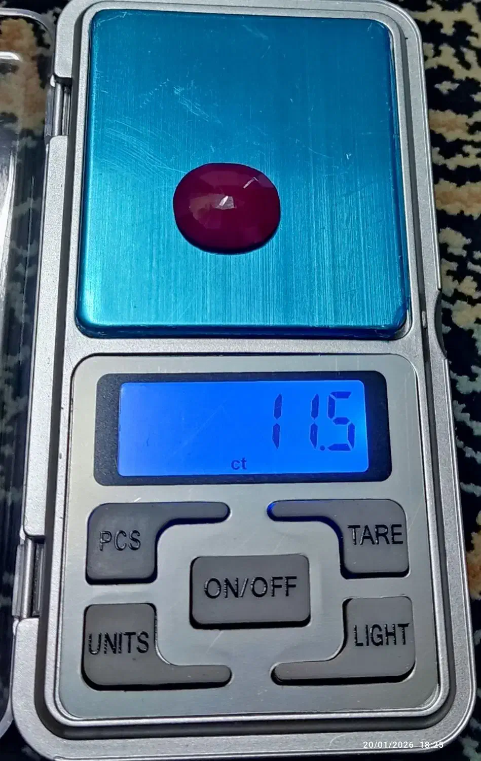 یاقوت سرخ افریقایی اصل|جواهرات|دزفول, |دیوار