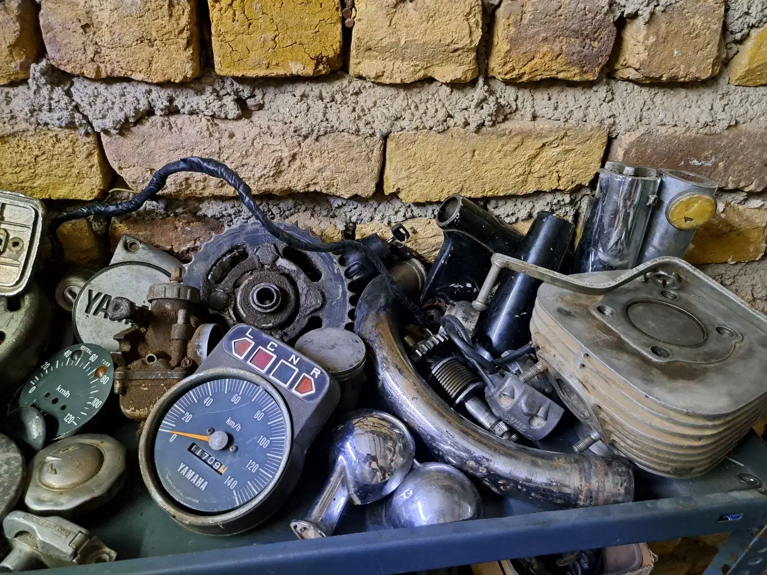 لوازم یاماها سوپر ۱۲۵|قطعات یدکی و لوازم جانبی|تاکستان, |دیوار