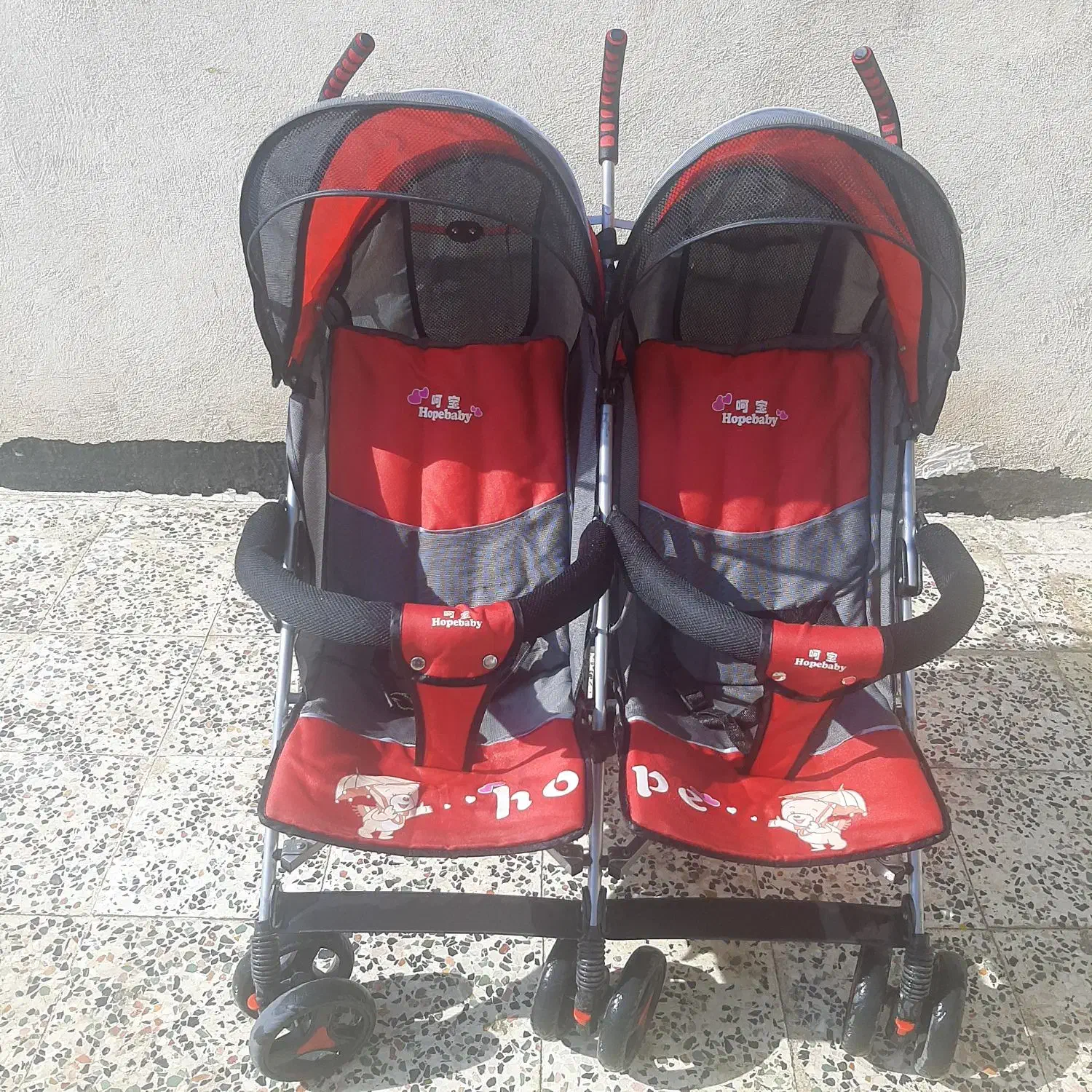 کالسکه دوقلو|کالسکه و لوازم جانبی|نسیمشهر, |دیوار