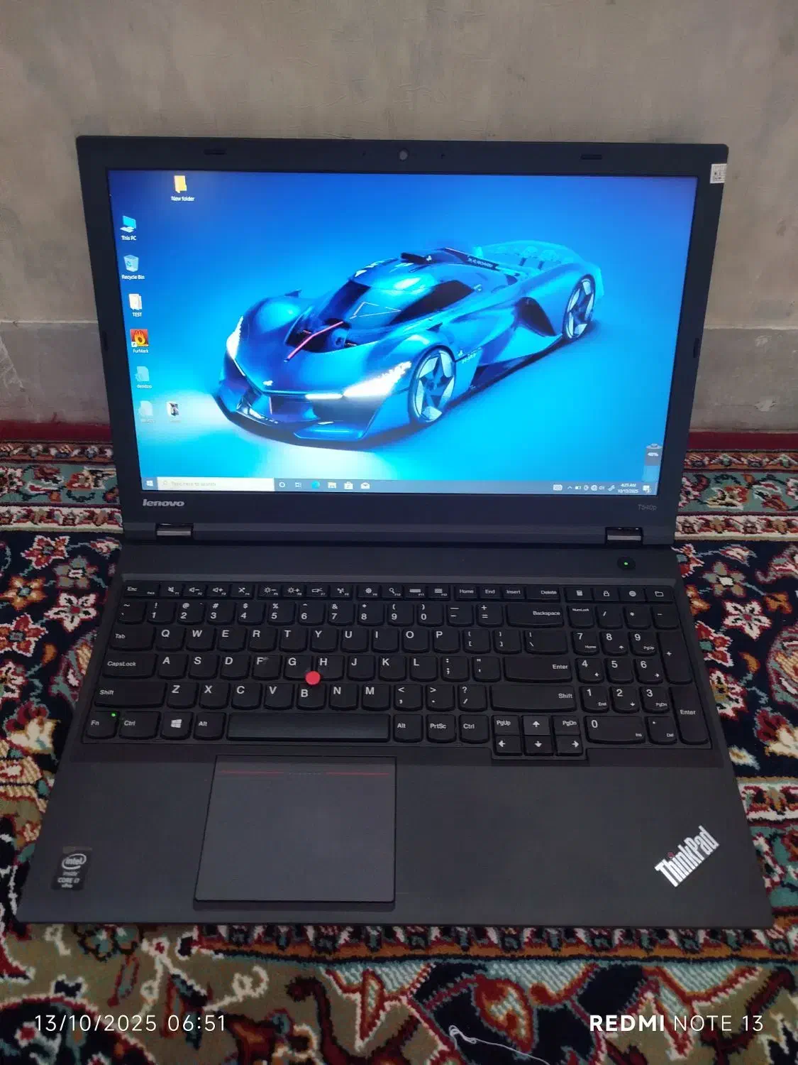 لپتاپ قدرتمندوگرافیک دار هشت هسته ای lenovo|رایانه همراه|شیراز, تحویلی|دیوار