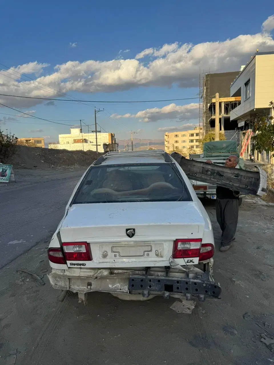 سمند تصادفی ال ایکس ۸۸|خودرو سواری و وانت|سنندج, |دیوار