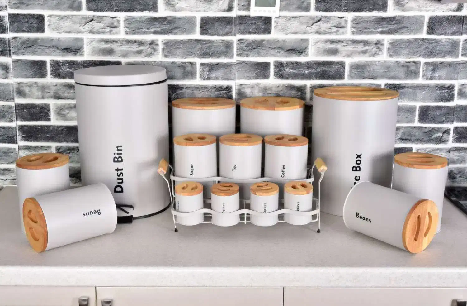 سرویس آشپزخانه و بانکه16 تکه یونیک|ظروف نگهدارنده، پلاستیکی، یکبارمصرف|آغاجاری, |دیوار