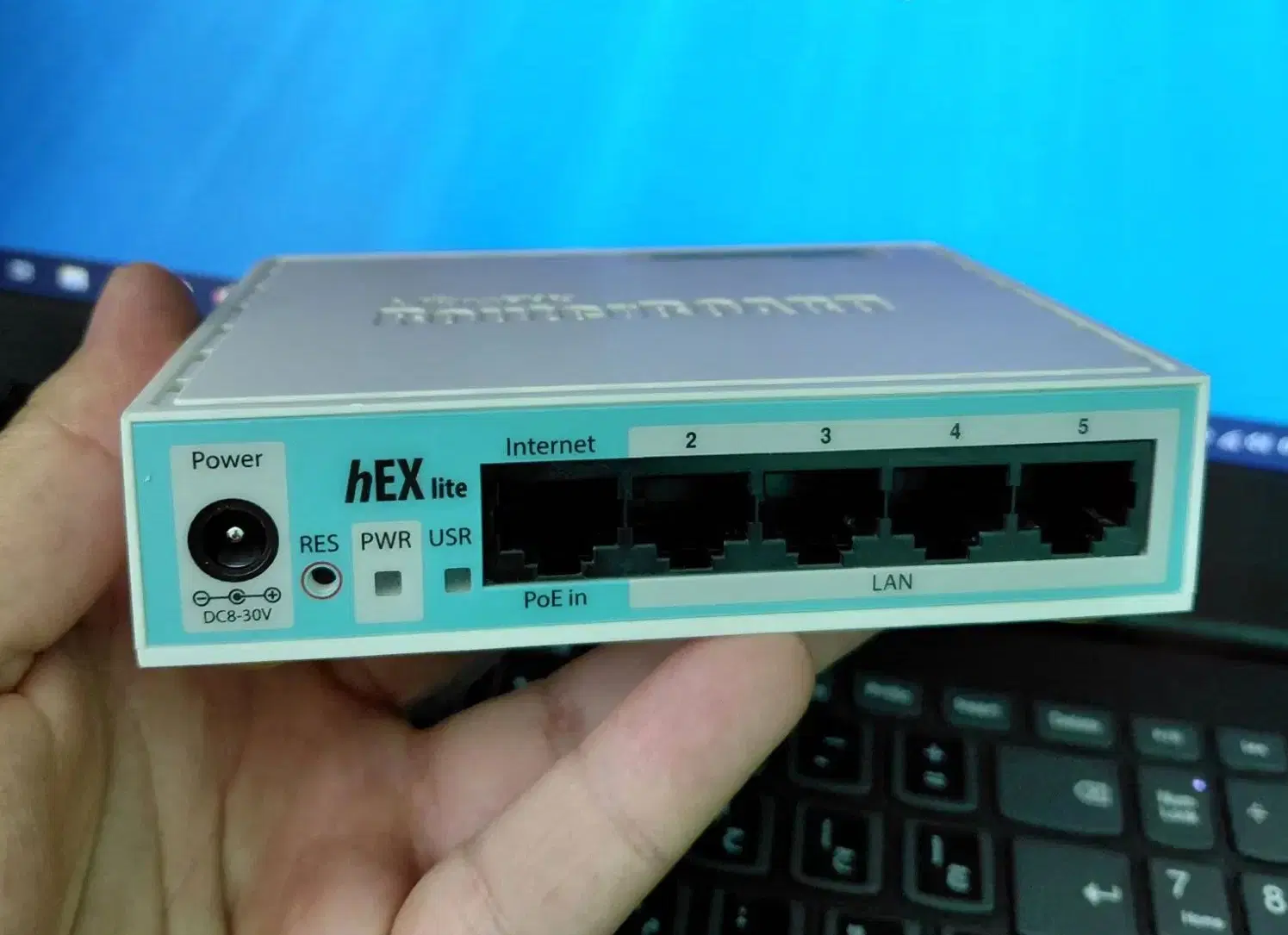 روتر میکروتیک آکبند Mikrotik RB750r2 hEX lite|مودم و تجهیزات شبکه|تهران, شهرک دانشگاه شریف|دیوار