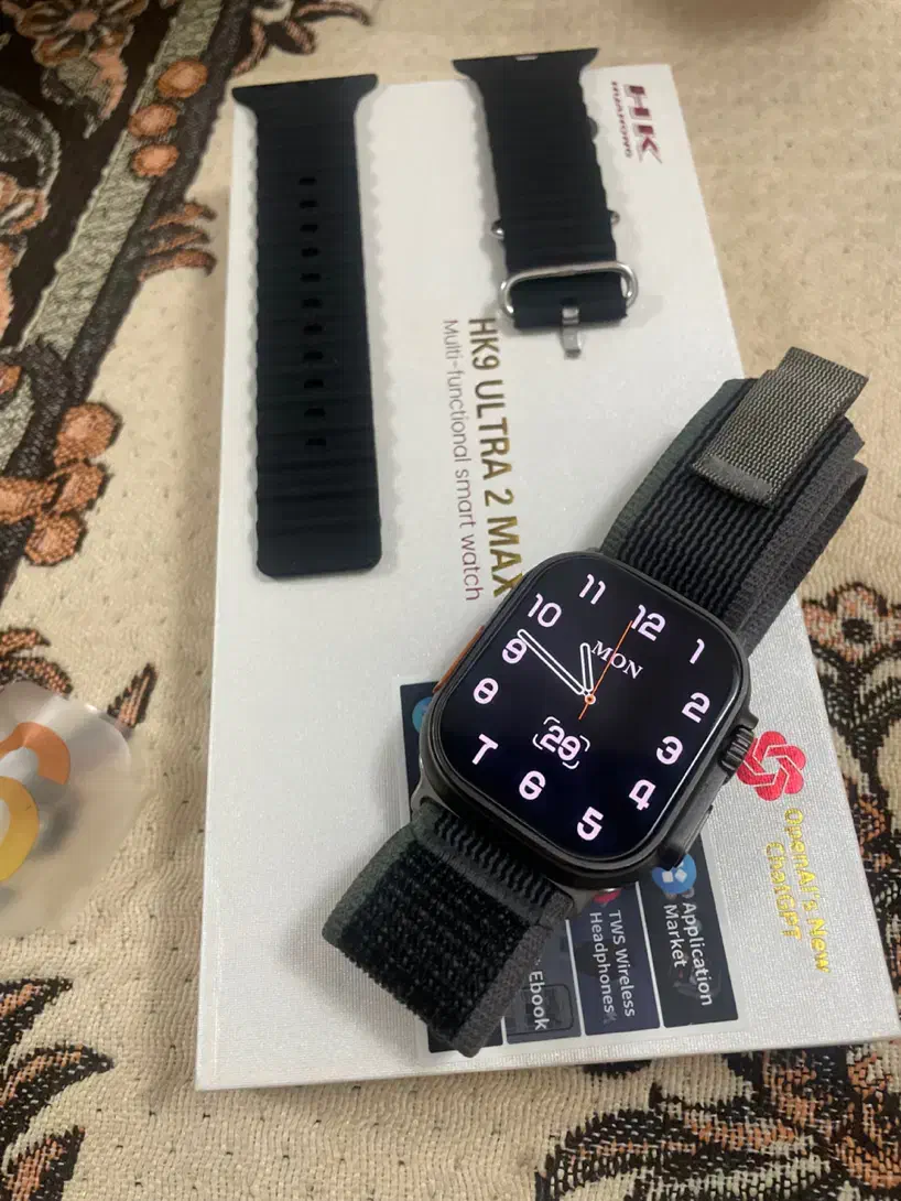 اپل واچ طرح hk9 ultra 2 max|ساعت|رباطکریم, رباطکریم|دیوار