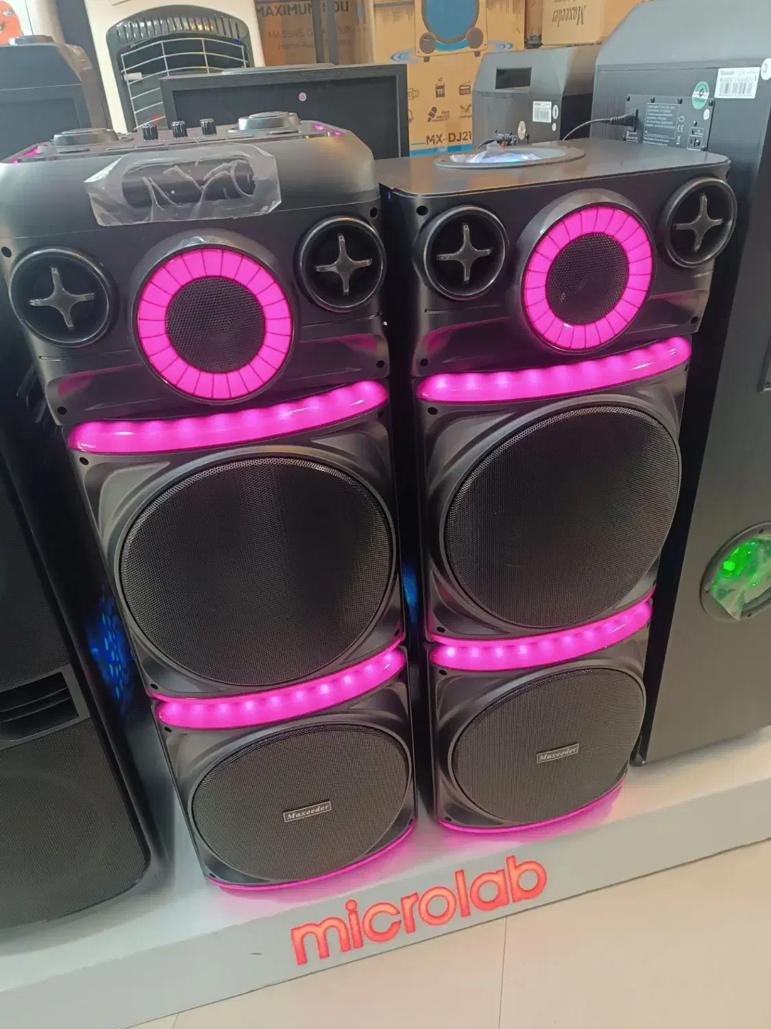 اسپیکر مکسیدر بدون پیش پرداخت و کارمزد تا یک سال 8|سیستم صوتی خانگی|مشهد, کلاهدوز|دیوار