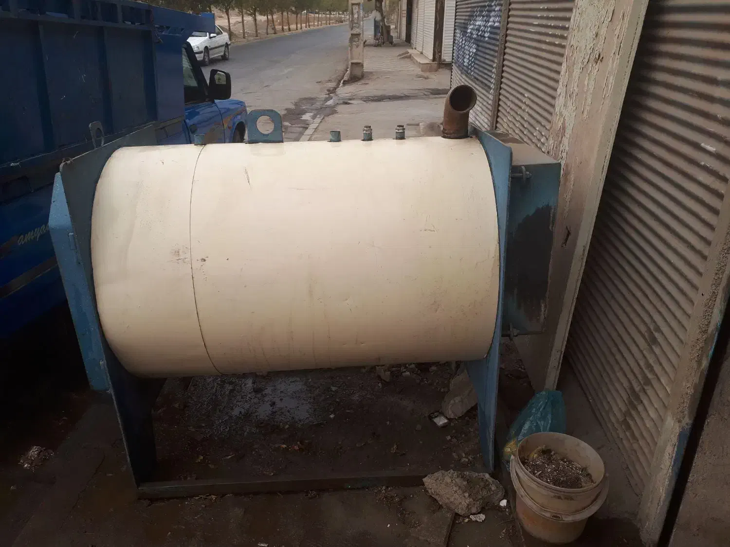 دیگ فولادی ۲۵۰هزار موتورخانه در حد نو نو|آبگرمکن، پکیج، شوفاژ|کرج, شهرک سهرابیه|دیوار