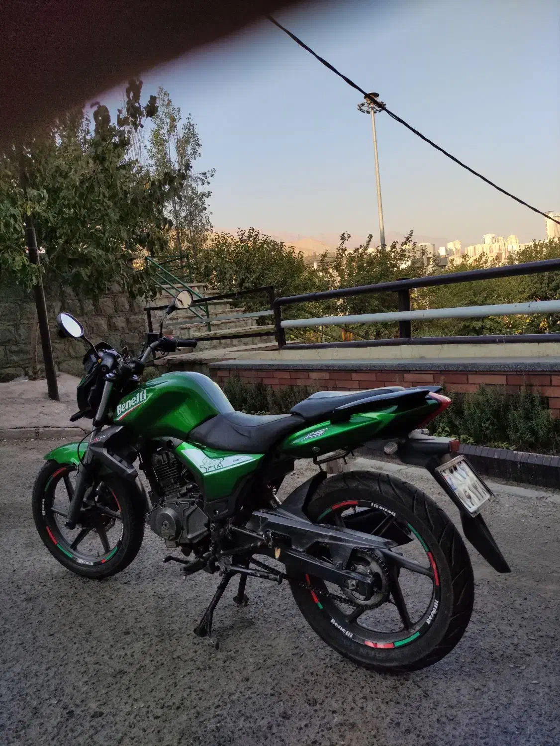 بنلی ۱۵۰ مدل ۹۵ معاوضه با هوندا|موتورسیکلت|کرج, شهرک بنفشه|دیوار