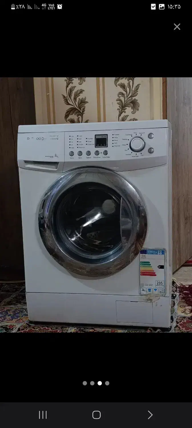 ماشین لباسشویی تمام اتوماتیک|ماشین لباسشویی و خشککن لباس|مرودشت, فاز دوم شهرک فرهنگیان|دیوار