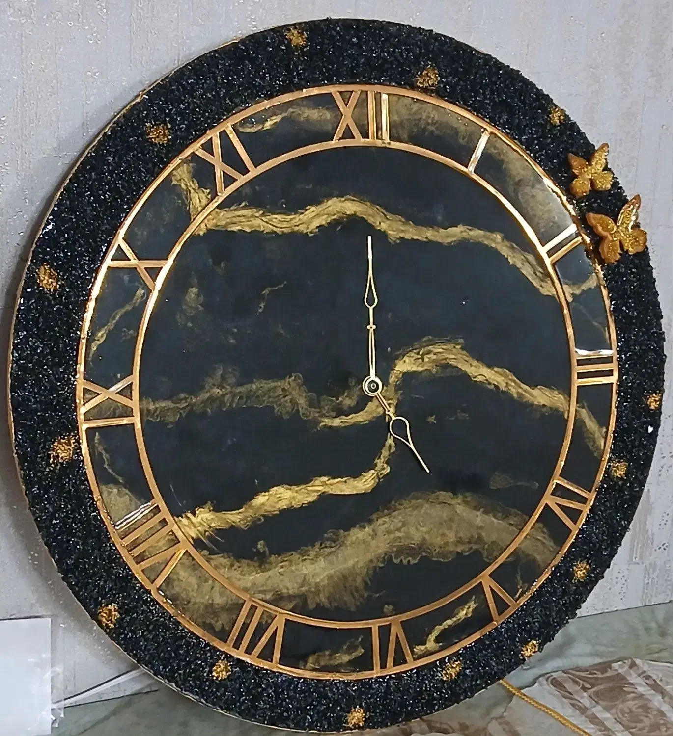 ساعت رزینی|ساعت دیواری و تزئینی|مشهد, چهارچشمه|دیوار