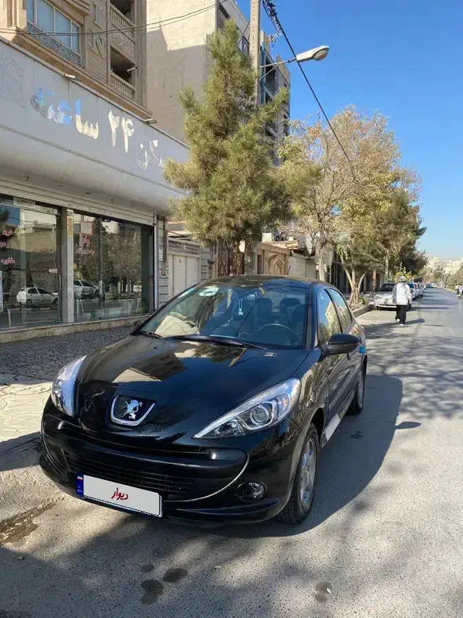 ۲۰۷مشکی ابنوس درحدصفر معاوضه بادنا پلاس توربو دنده|خودرو سواری و وانت|مشهد, فرهنگیان (شهرک غرب)|دیوار