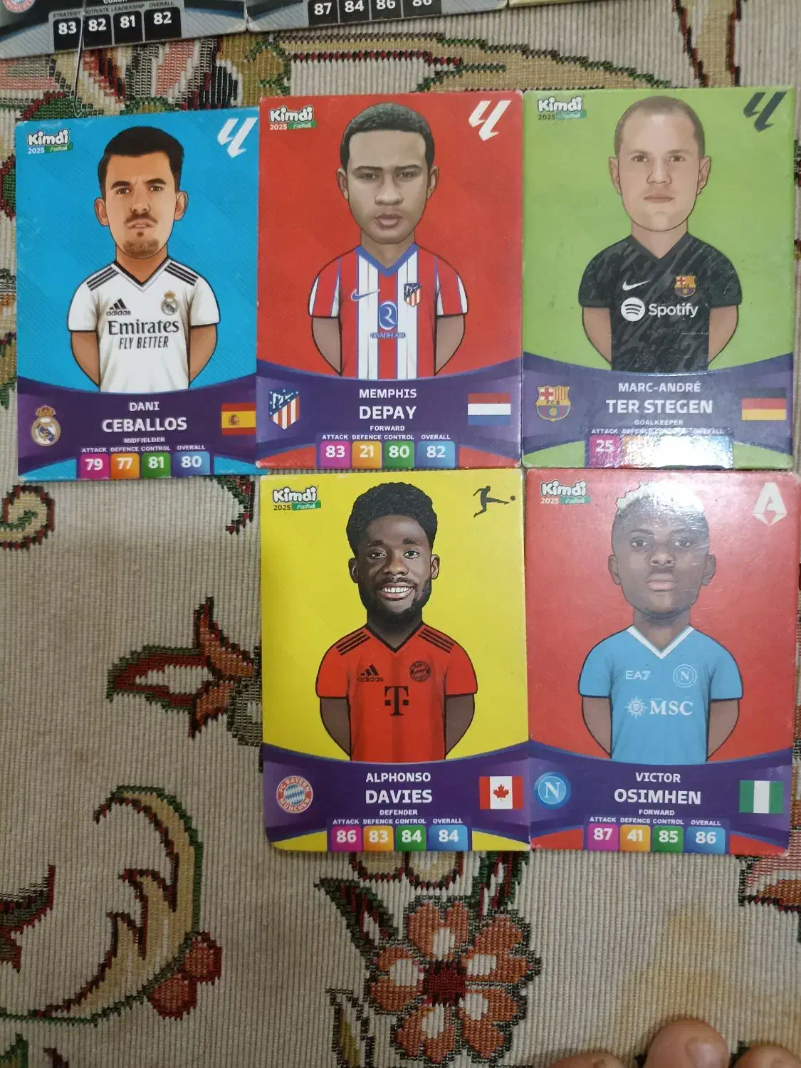 فروش کارتهای کیمدی|کلکسیون و سرگرمی|قم, نخودی|دیوار