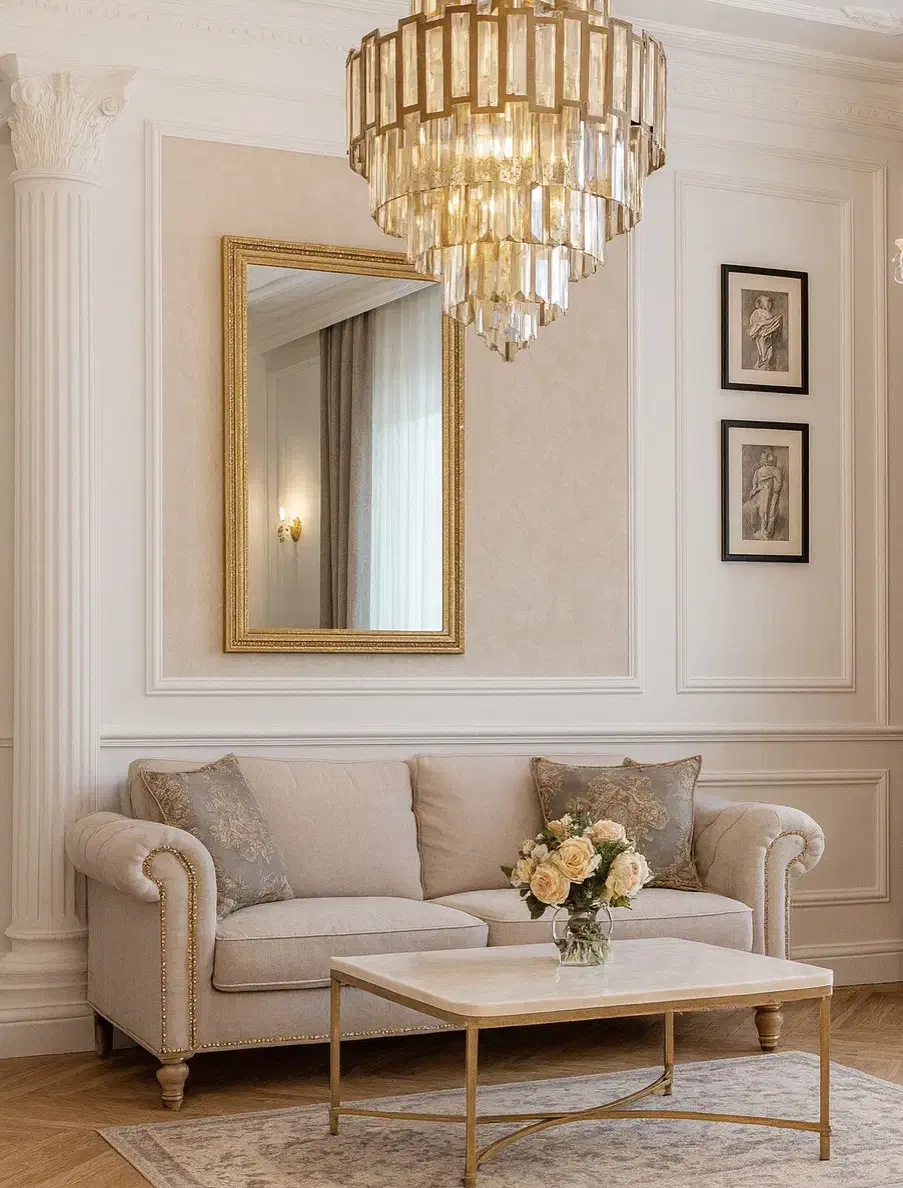 لوستر کریستالی پذیرایی|لوستر و چراغ آویز|تهران, بازار|دیوار