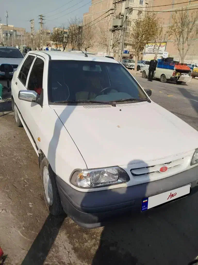 پراید مدل ۹۶ سفید.|خودرو سواری و وانت|بهارستان, |دیوار