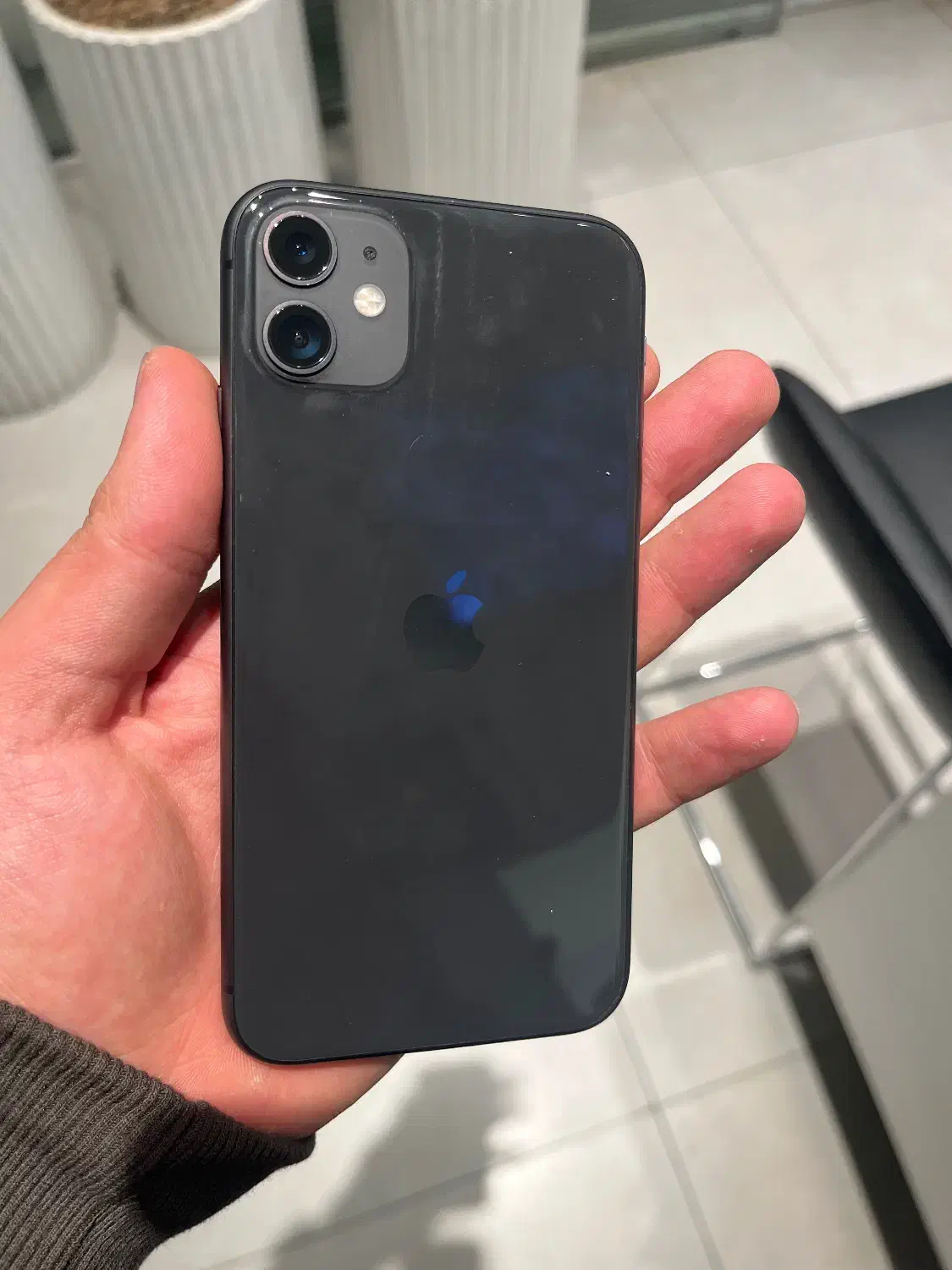 ۱۱ نرمال ۱۲۸ گیگ مشکی|موبایل|قزوین, |دیوار